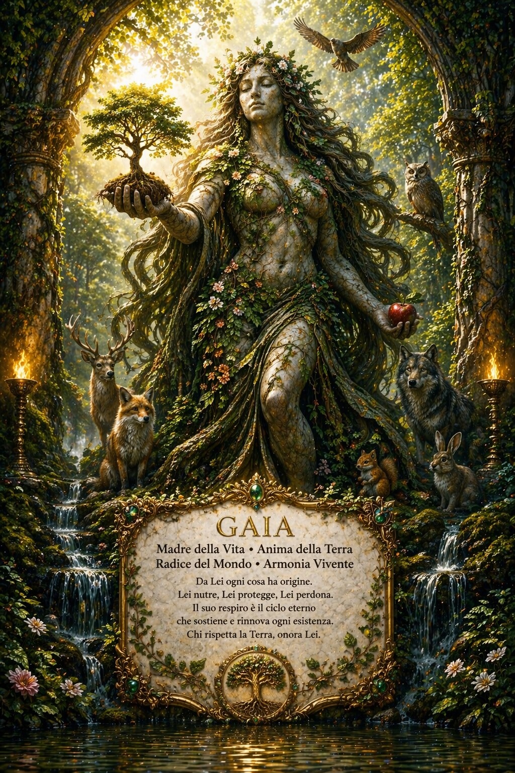 Rappresentazione di Gaia